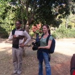 Introducing Graceland Girls School founder, Nderitu Wachira, to the Graceland Photography class on our way to a nature photo lesson.  The school is named after Wachira's mother, Grace who inspired him and his siblings to get an education.